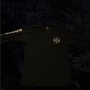 Black Long Sleeve Men's Shirt